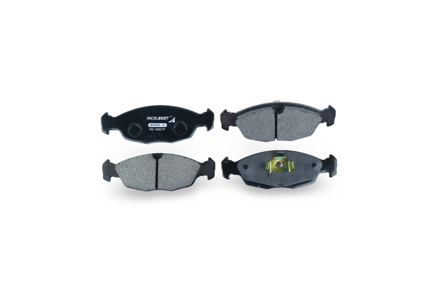 Pastillas de freno ref. 10200 – Delantera – Chevrolet Corsa (1996–2007 varias versiones) / Peugeot 306 1994–2002