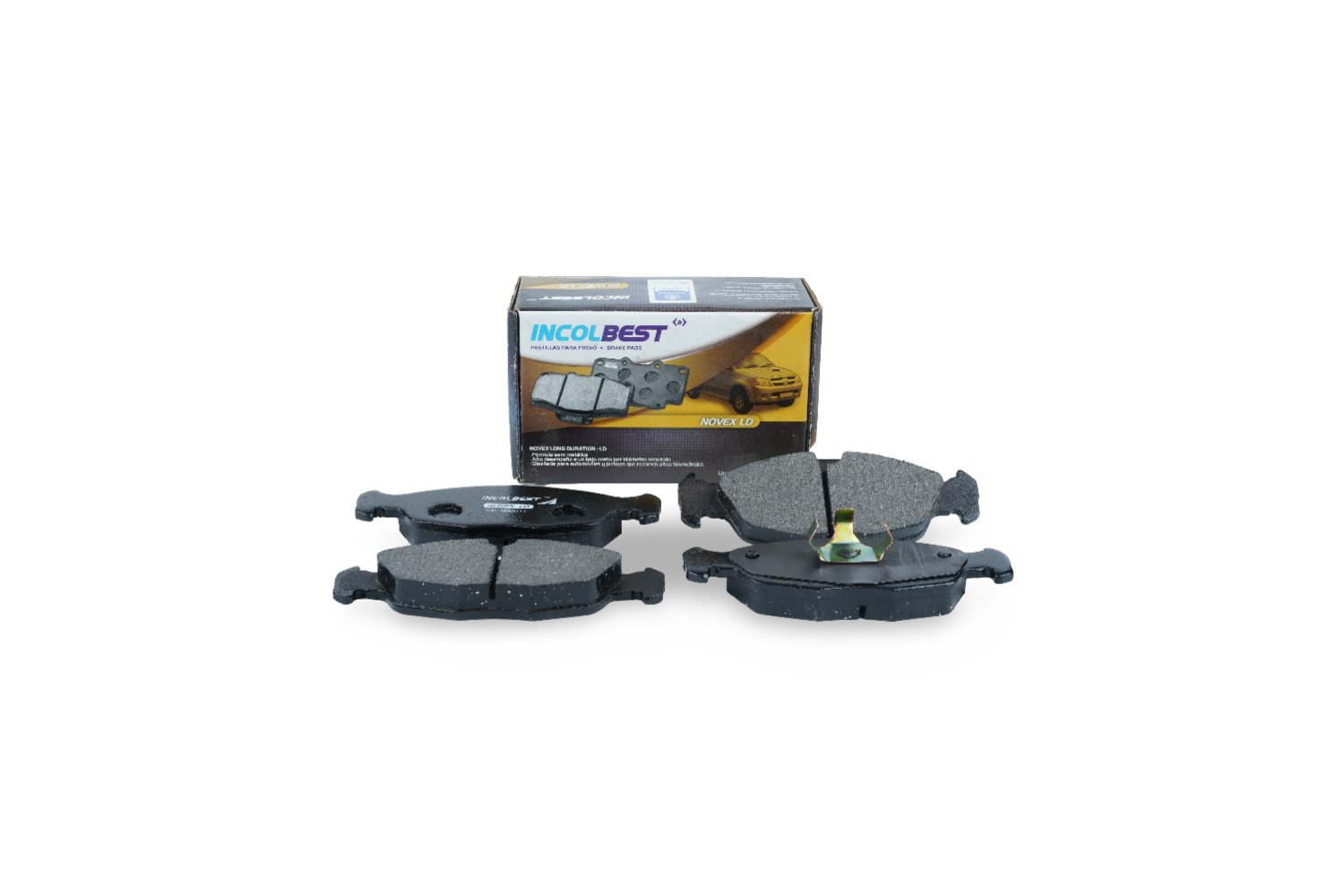 Pastillas de freno ref. 10200 – Delantera – Chevrolet Corsa (1996–2007 varias versiones) / Peugeot 306 1994–2002