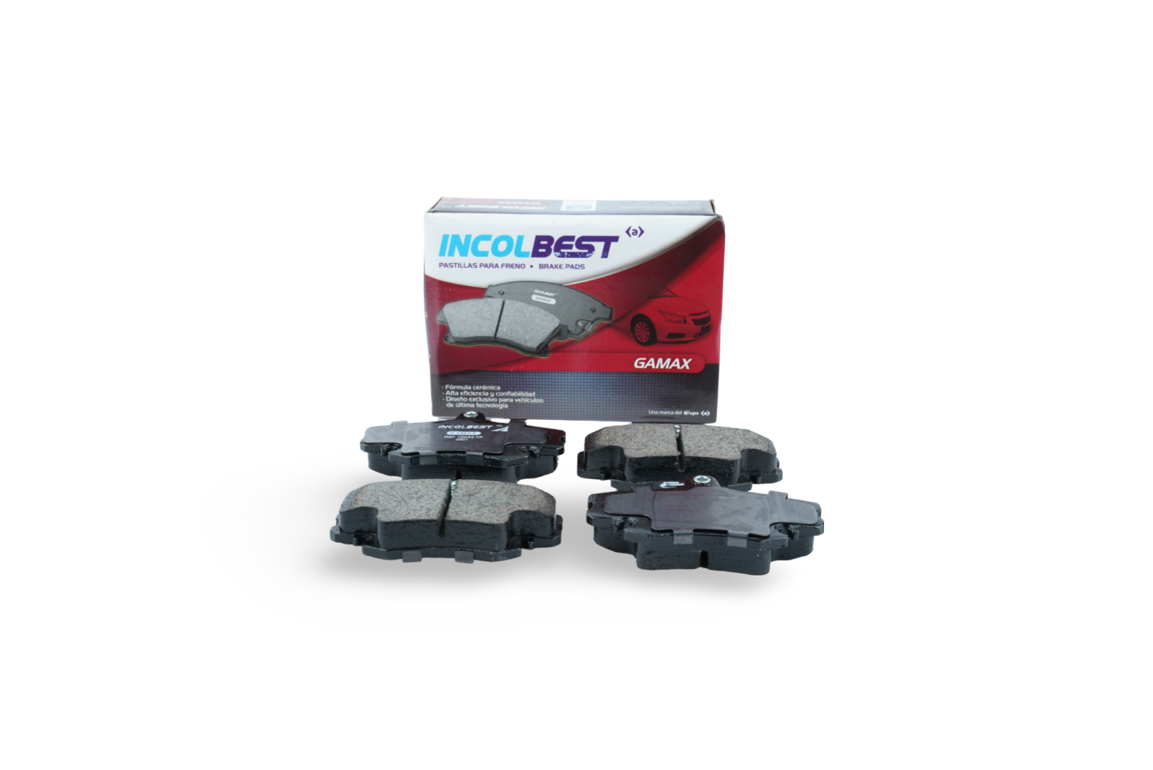 Pastillas de freno ref. 10243 – Delantera – Peugeot 106/205/305/309/405; Renault Clio/Logan/Megane/Sandero/Twingo – Variantes EK / NX / GX / EKCER
