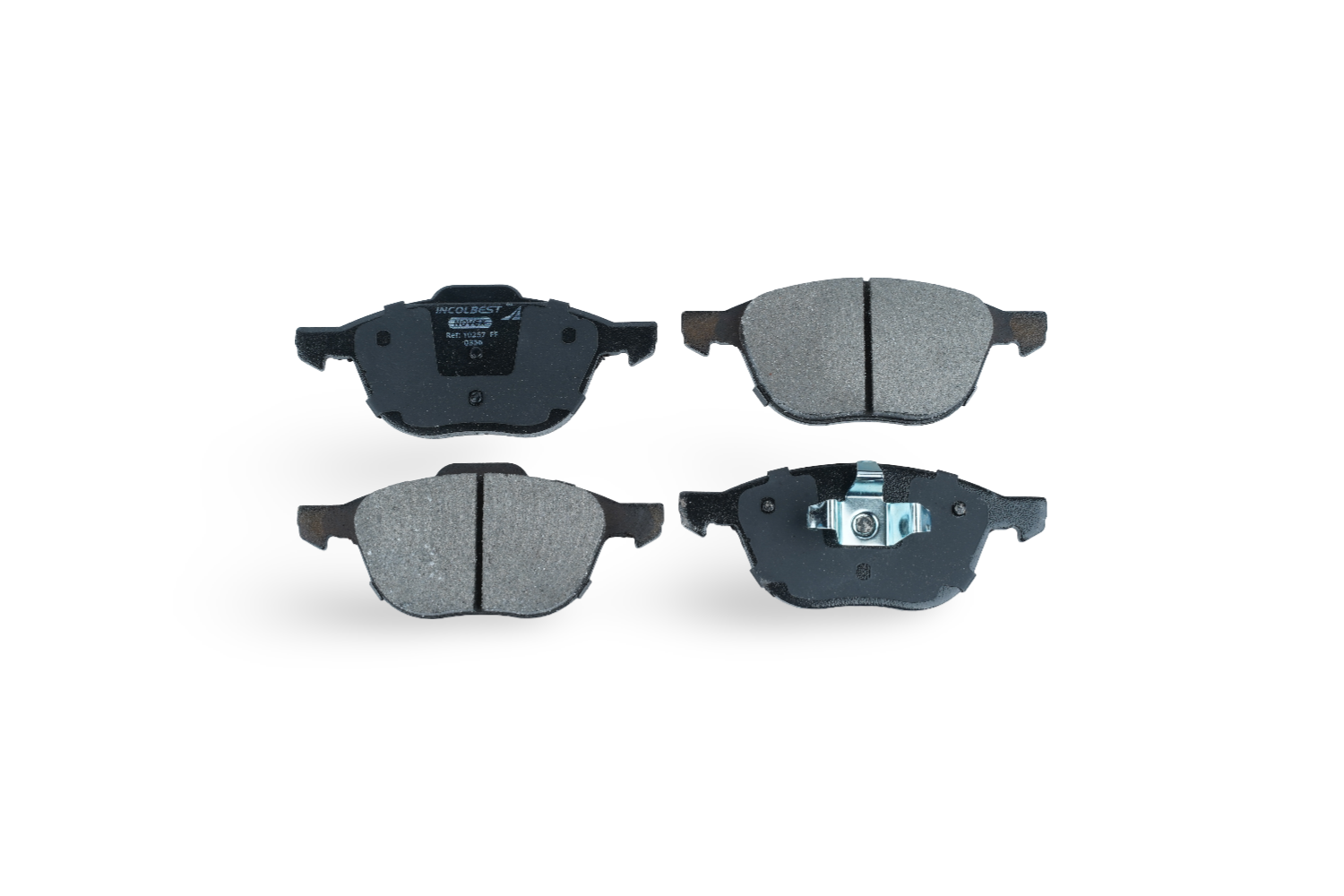 Pastillas de freno ref. 10257 – Delantera – Mazda 3 / Mazda 5 / Ford Ecosport 4WD / Ford Focus / Volvo C30–S40–V50–C70