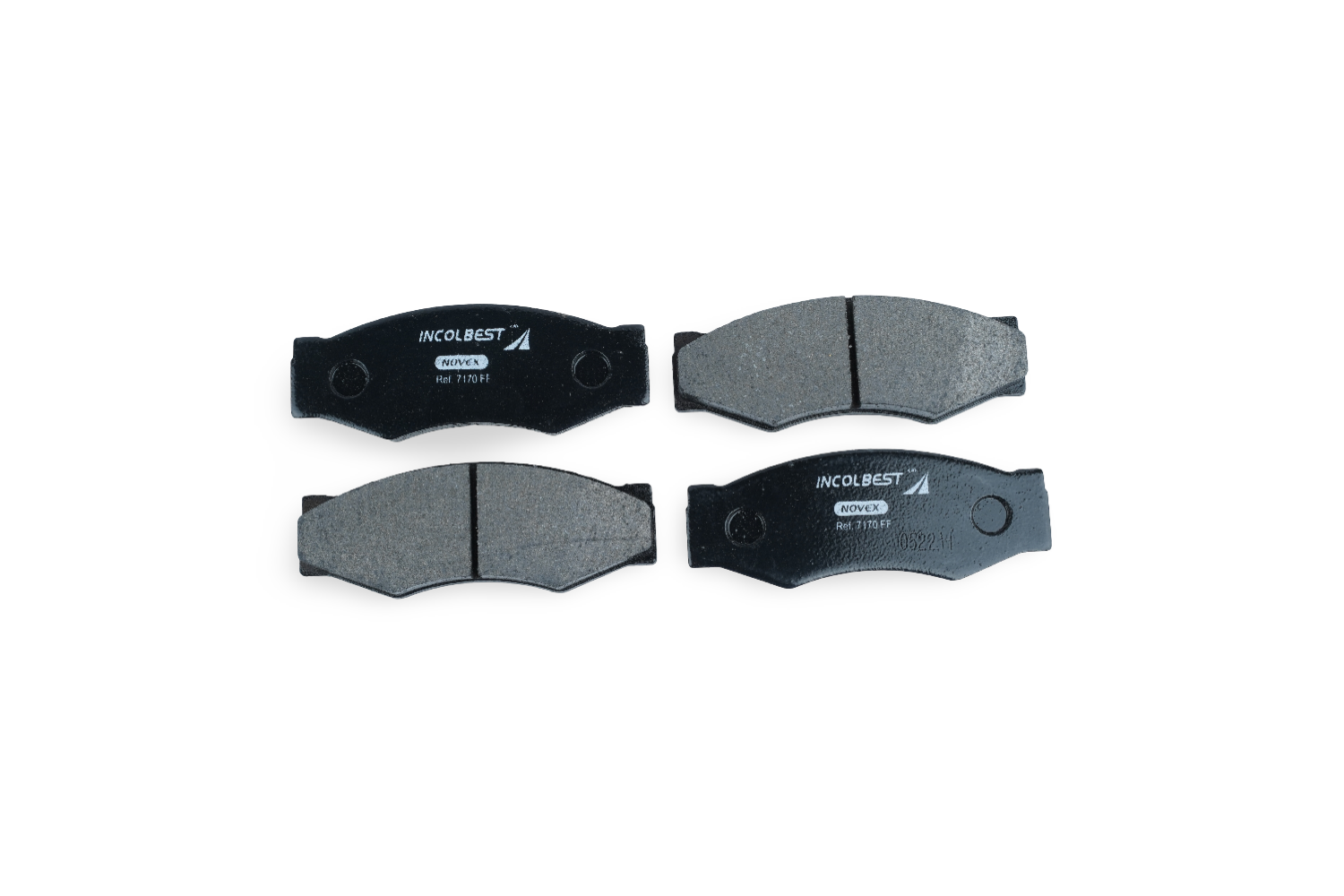 Pastillas de freno ref. 7170 – Delantera – Nissan D21 1985–1998 / Nissan Vanette 1992–1994 / ZNA Rich 2.5 TD 4x4 2010