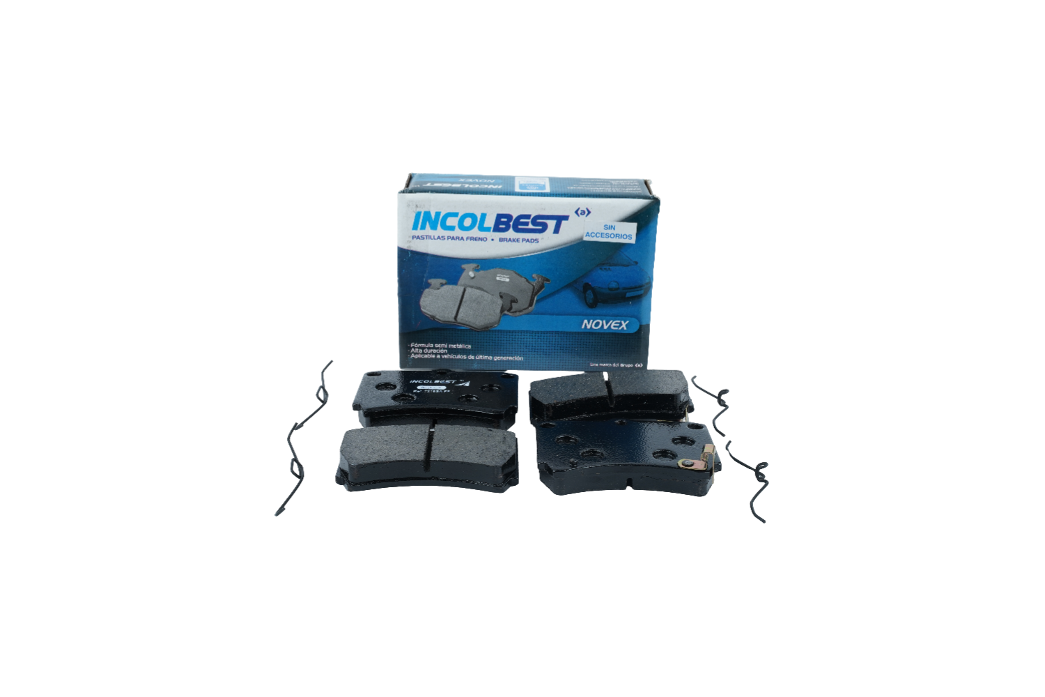 Pastillas de freno ref. 7219 – Delantera – Mazda 323 (HS/NX/Station Wagon) 1986–1999 / Mazda Demio 1.3 2004–2008
