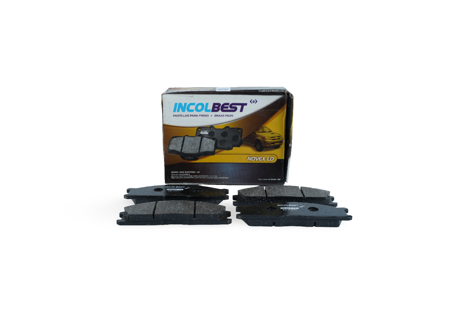 Pastillas de freno ref. 7228 – Delantera – Nissan Frontier 1998–2002 / Pathfinder 1992–1995 / Urvan 1991–2004 / ZNA Rich 2.5 TD 2010–2013