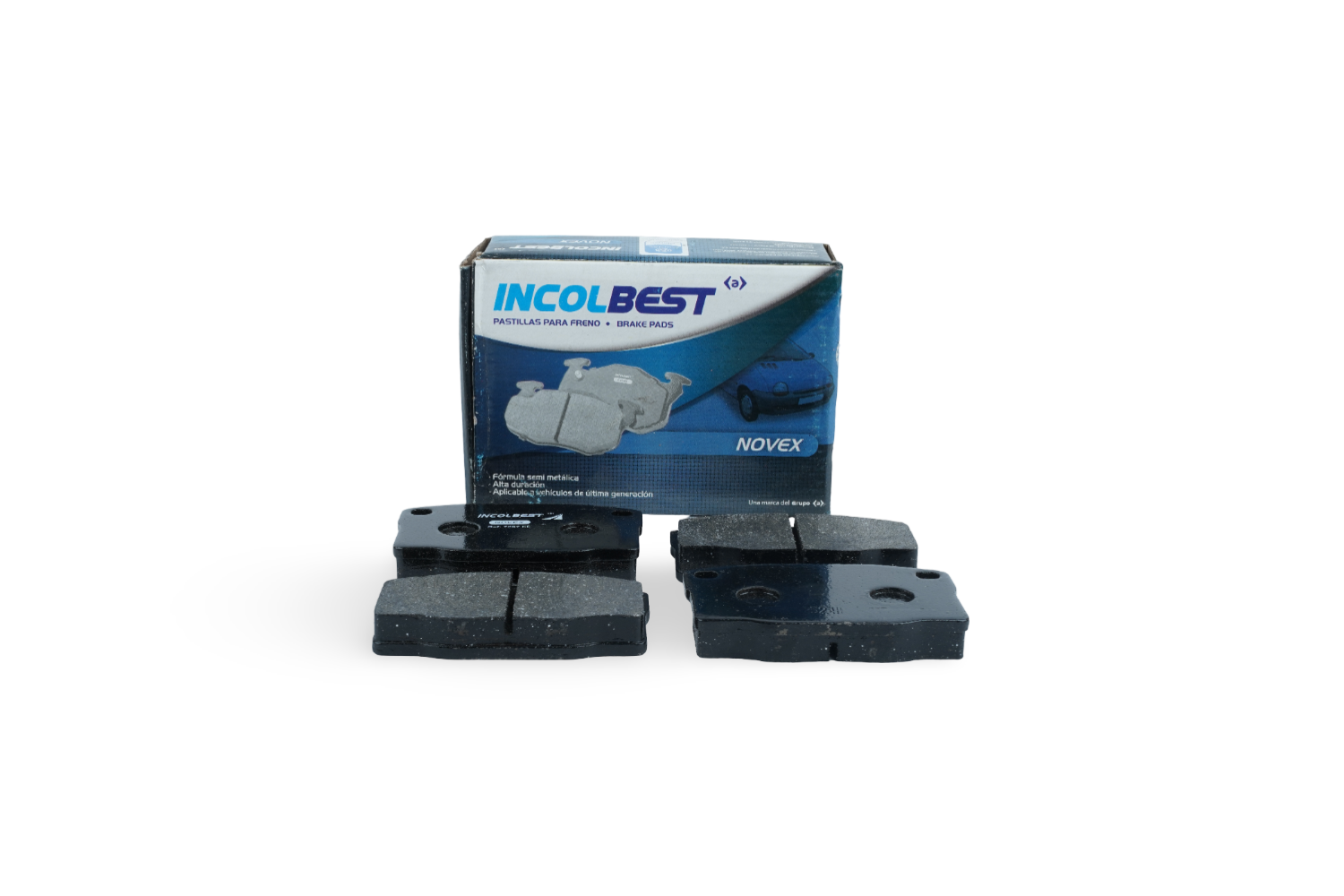 Pastillas de freno ref. 7267 – Delantera – Daewoo Cielo 1995–1999 / Daewoo Espero 1993–1996 / Daewoo Racer 1993–1996