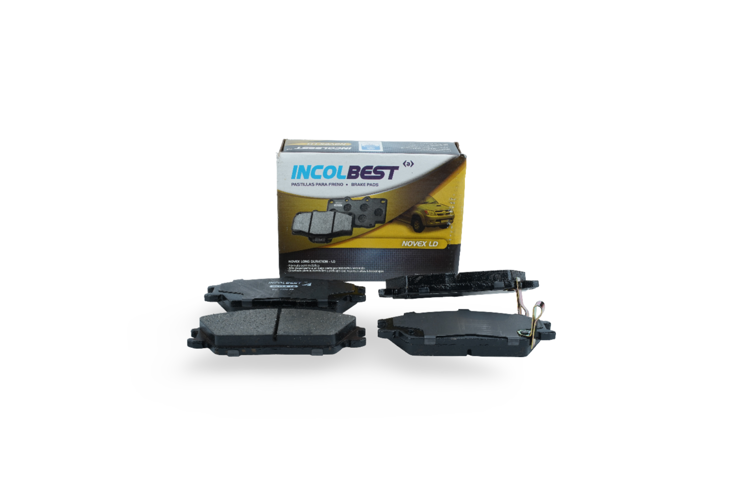 Pastillas de freno ref. 7376 – Delantera – Hyundai Accent / Excel / Getz (múltiples motores)