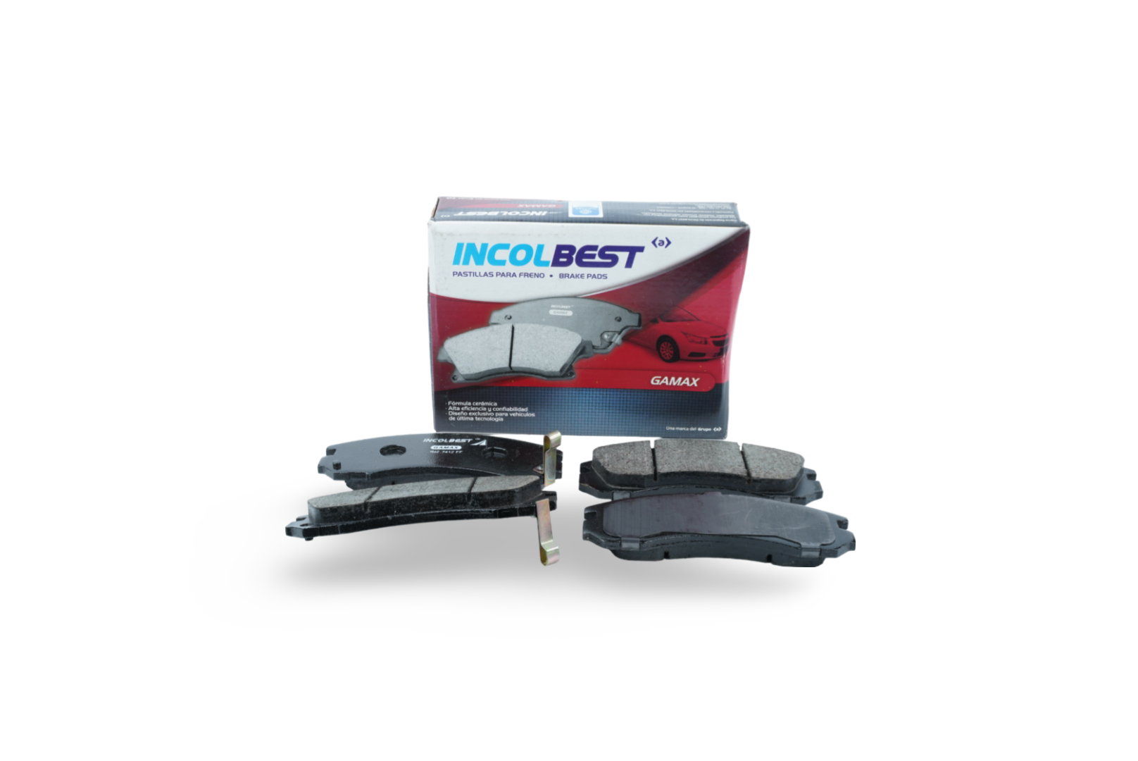 Pastillas de freno ref. 7412 – Delantera – Mitsubishi Galant VI 1996–2004 / Nativa 1996–2004 / Pajero–Montero V13 3.0L 1999–2000