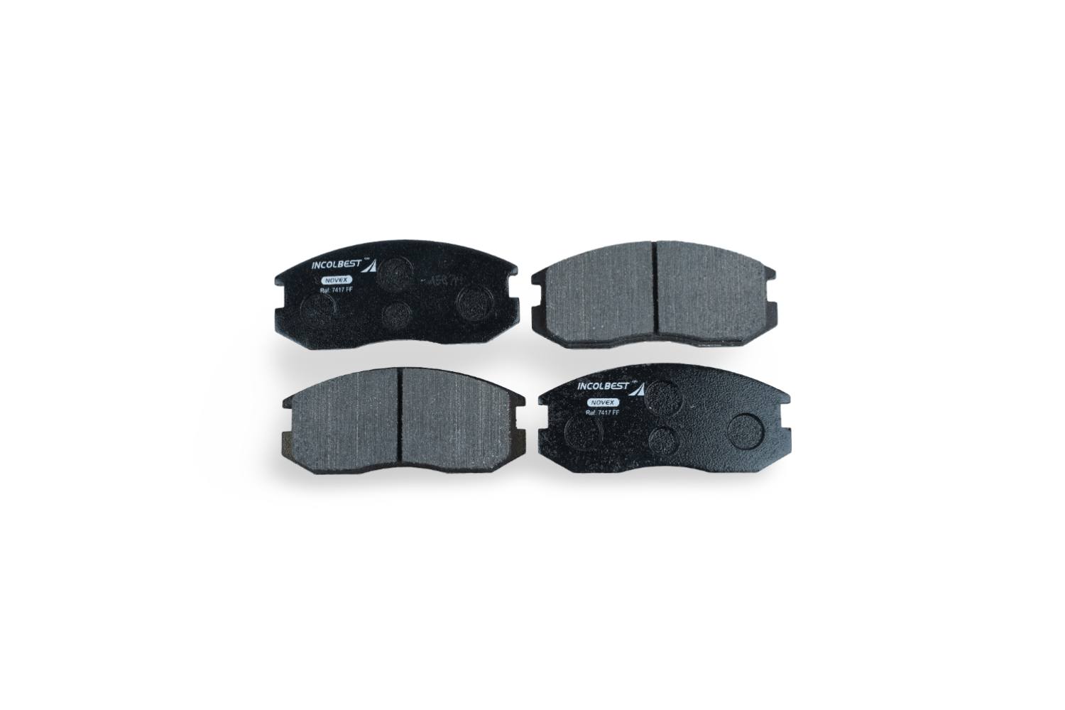 Pastillas de freno ref. 7417 – Aplicaciones Delanteras y Traseras según modelo – Mitsubishi Colt/Lancer / Daihatsu Terios / BYD F6