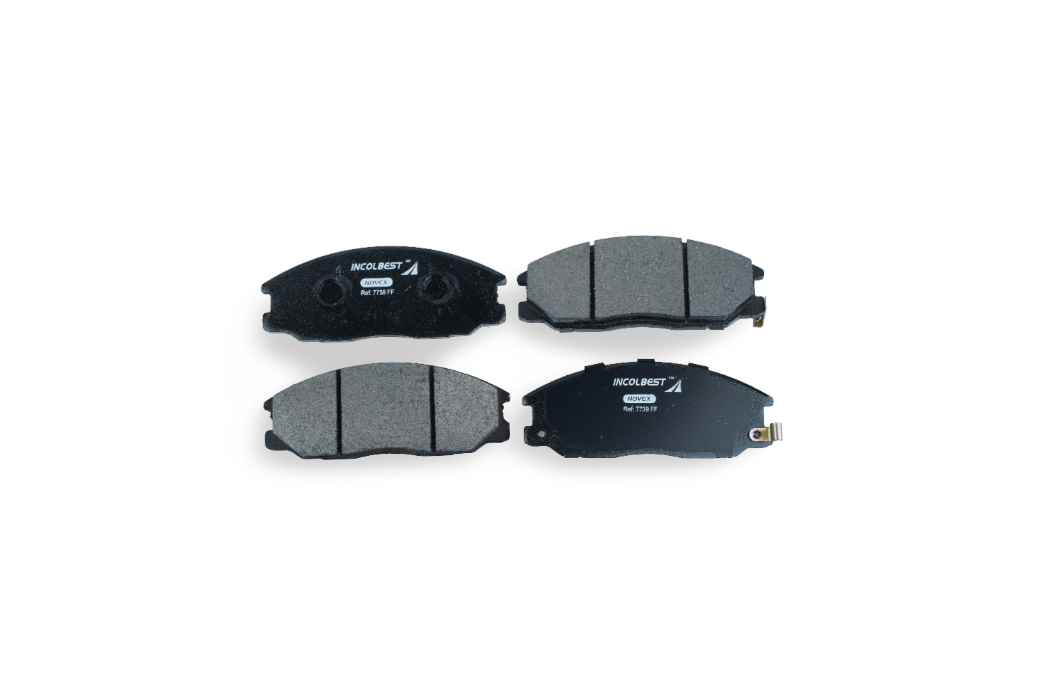 Pastillas de freno ref. 7739 – Delantera – Hyundai Santa Fé / H1 Starex / Terracan / Centennial • Kia Sorento / Sedona / Opirus • SsangYong Actyon / Kyron / Rexton II / Stavic • JAC Rein