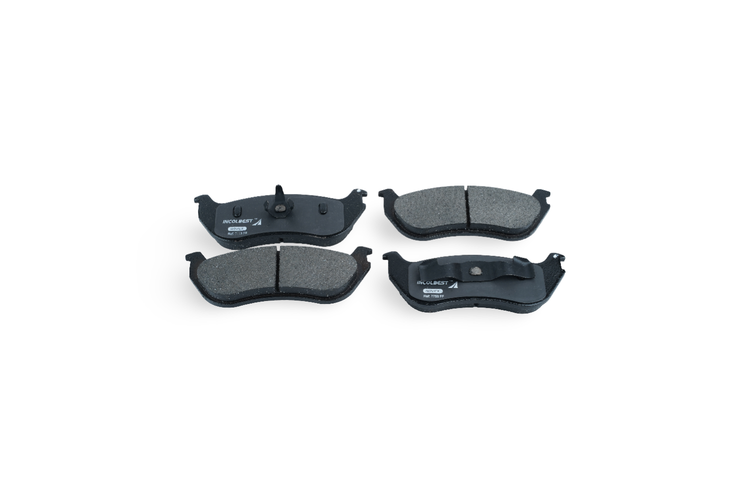 Pastillas de freno ref. 7758 – Aplicaciones delanteras y traseras según modelo – Ford F-150 2003–2016 / Ford Lobo 2003–2016 / Ford Explorer Sport Trac 2002–2005