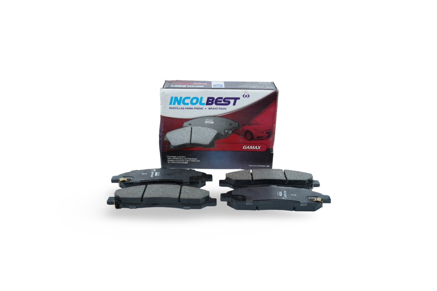 Pastillas de freno ref. 7943 – Delantera – Chevrolet Colorado 2004–2006 / Chevrolet D-Max 2004–2005 / Isuzu i-280 2006–2008 / Isuzu i-350 2006–2008 / Great Wall Haval H3 2.0 2WD 2006–2016 / Haval H5 2.4 2WD 2006–2016 / Wingle 5 2.4 2WD 2007–2016