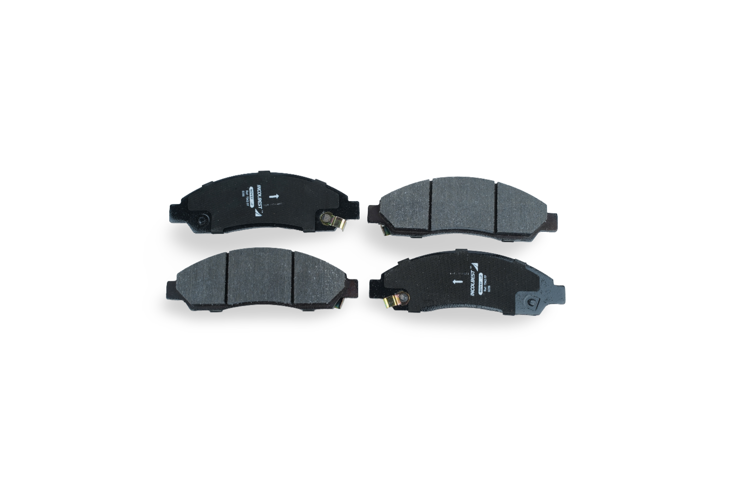 Pastillas de freno ref. 7943 – Delantera – Chevrolet Colorado 2004–2006 / Chevrolet D-Max 2004–2005 / Isuzu i-280 2006–2008 / Isuzu i-350 2006–2008 / Great Wall Haval H3 2.0 2WD 2006–2016 / Haval H5 2.4 2WD 2006–2016 / Wingle 5 2.4 2WD 2007–2016