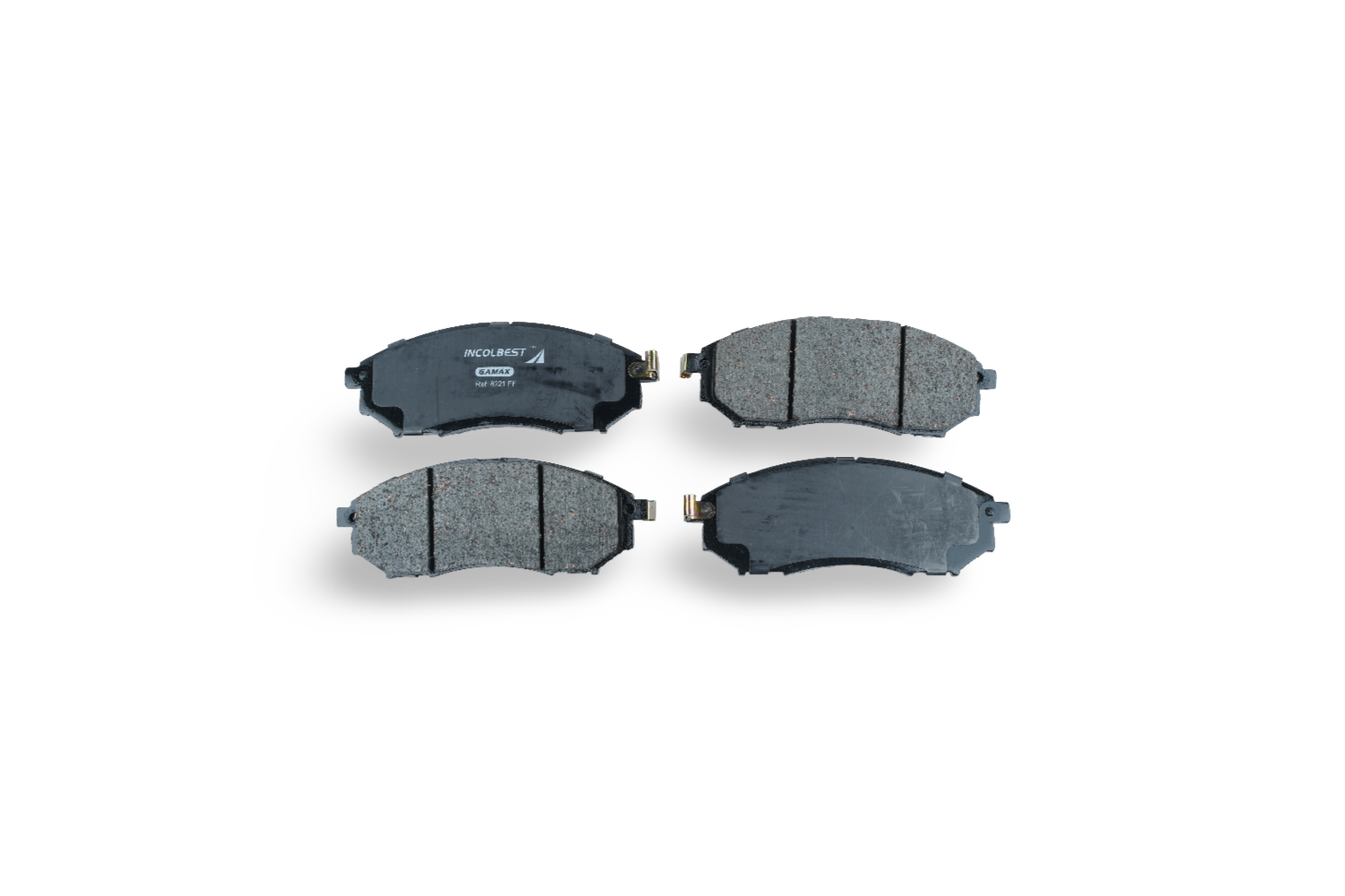 Pastillas de freno ref. 8221 – Delantera – Infiniti Journey Sedán 2009–2010 / Nissan 350Z R18” 2004–2009 / Nissan 370Z 2009–2012 / Nissan Murano 3.5L 2005–2013 / Nissan Pathfinder 2005–2009 / Renault Koleos 4WD–2WD 2010–2016