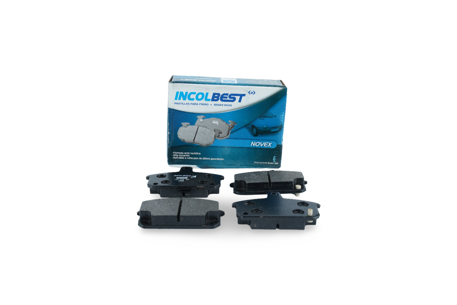 Pastillas de freno 029 NX (Novex) – Delantera – Renault R12/R18 1973–1984