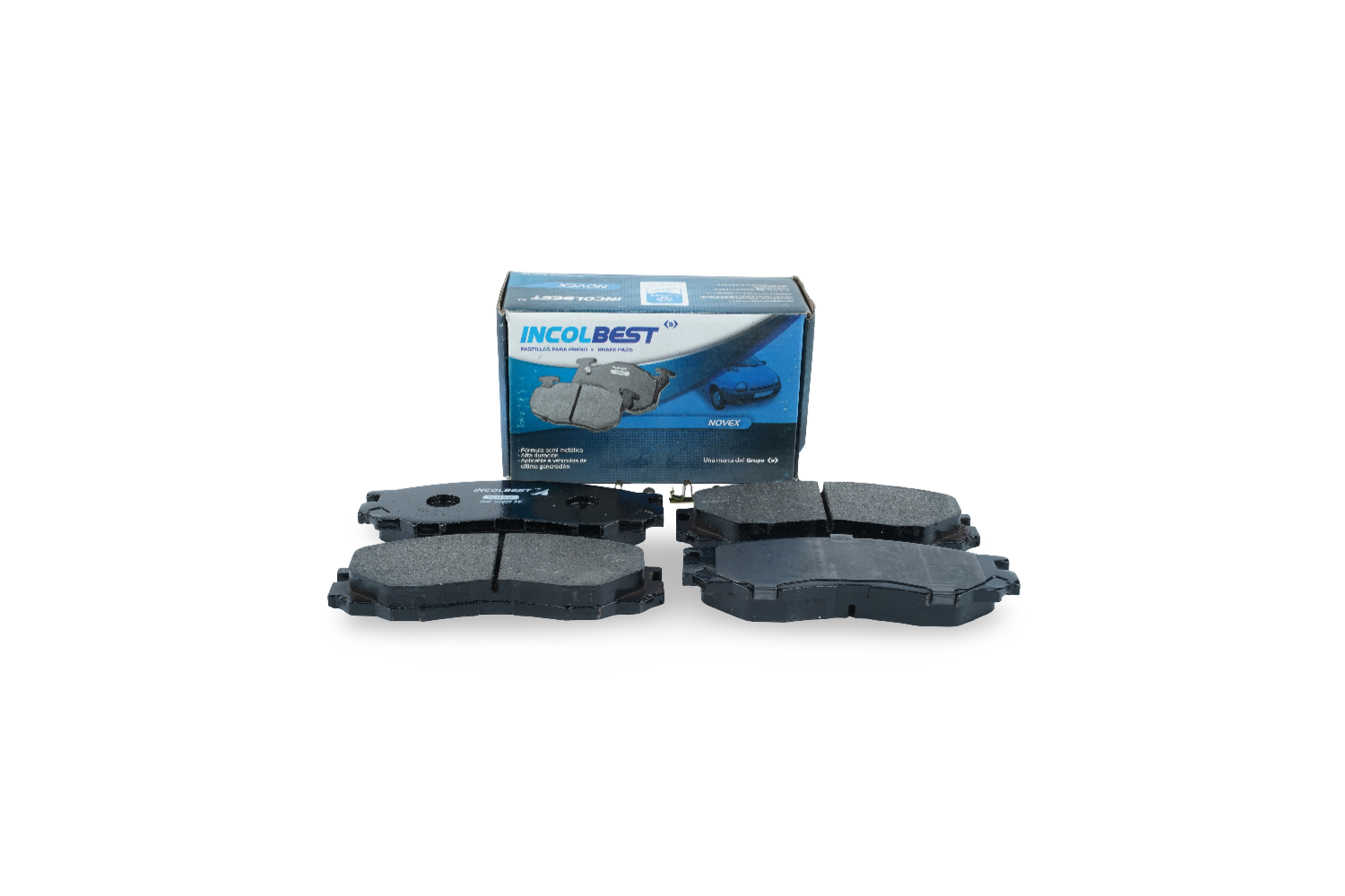 Pastillas de freno ref. 10207 – Delantera – Mitsubishi Montero V-11 (2.4) 1997–2012 / Zong Xing Grand Tiger 2.4–2.7–3.2 4WD 2007–2009