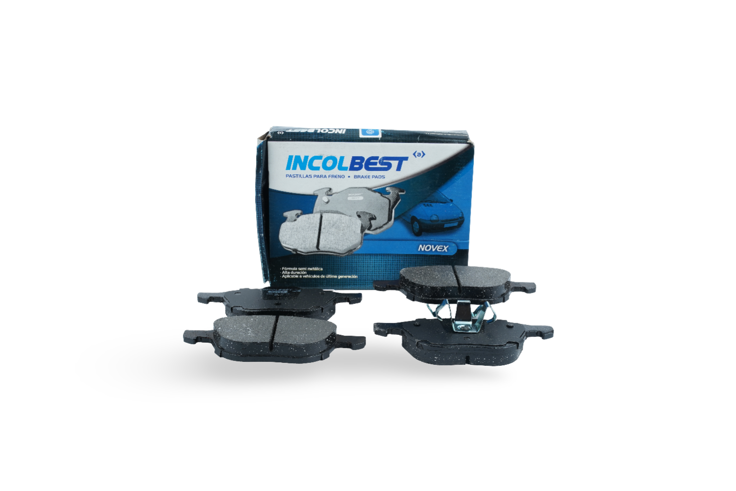 Pastillas de freno ref. 10257 – Delantera – Mazda 3 / Mazda 5 / Ford Ecosport 4WD / Ford Focus / Volvo C30–S40–V50–C70