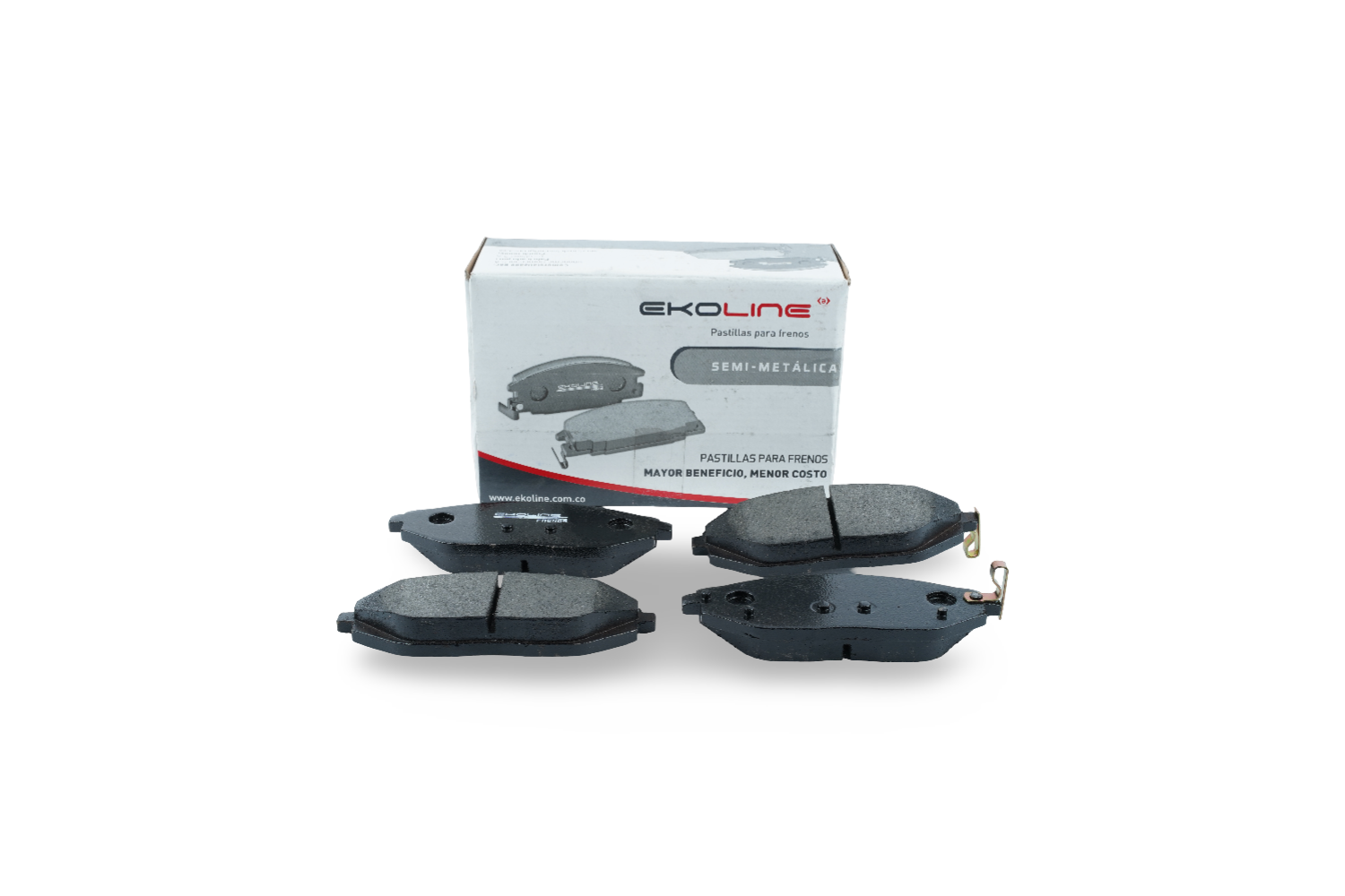 Pastillas de freno 10313 Delanteras – Chevrolet Aveo Emotion / Spark GT – Ekoline, Novex, Gamax, EX, Cerámica