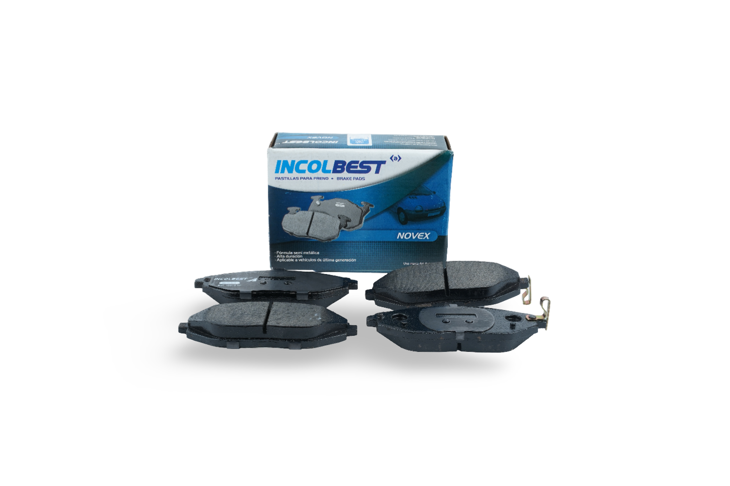 Pastillas de freno 10313 Delanteras – Chevrolet Aveo Emotion / Spark GT – Ekoline, Novex, Gamax, EX, Cerámica