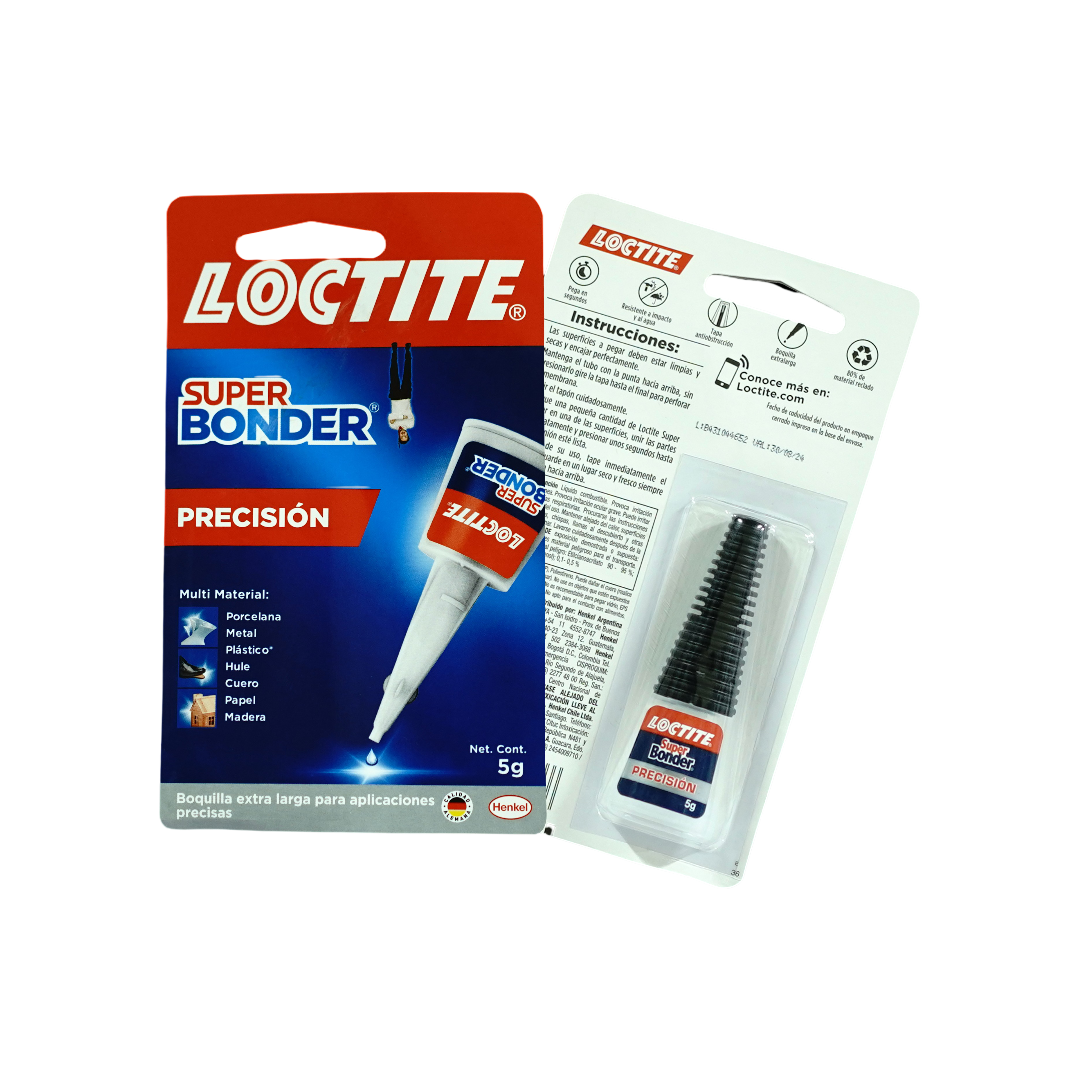 Adhesivo instantáneo multiusos- Loctite Super Bonder – 3 g