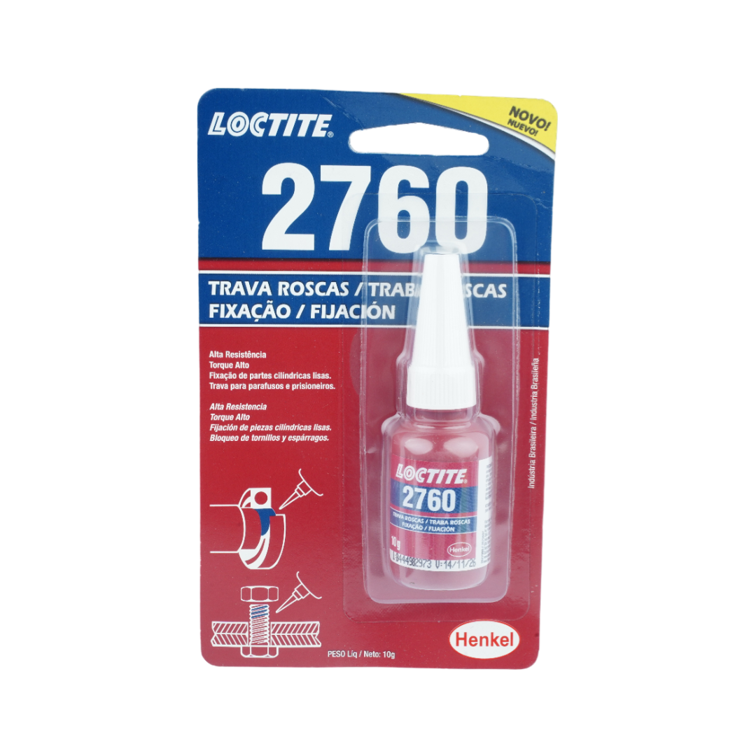 LOCTITE® 2760 – Sellador de Roscas y Fijador de Piezas Cilíndricas 2 en 1 (10 g)