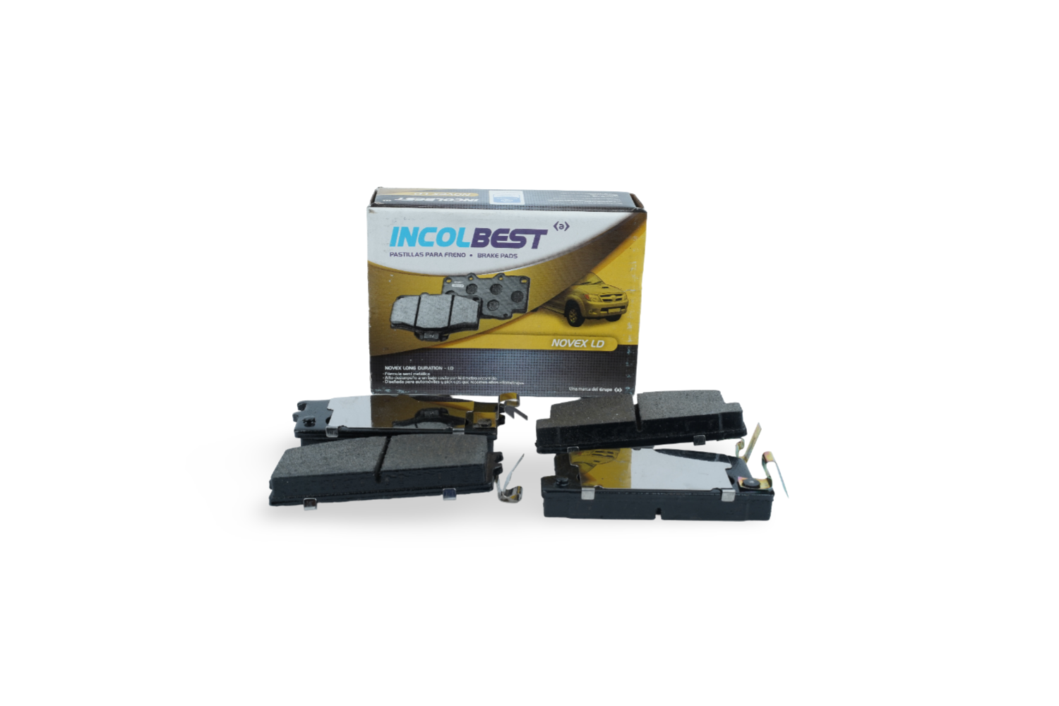 Pastillas de freno ref. 7117 – Delantera – Chevrolet Luv 2000 1989 / Chevrolet Luv KB21 1981–1985