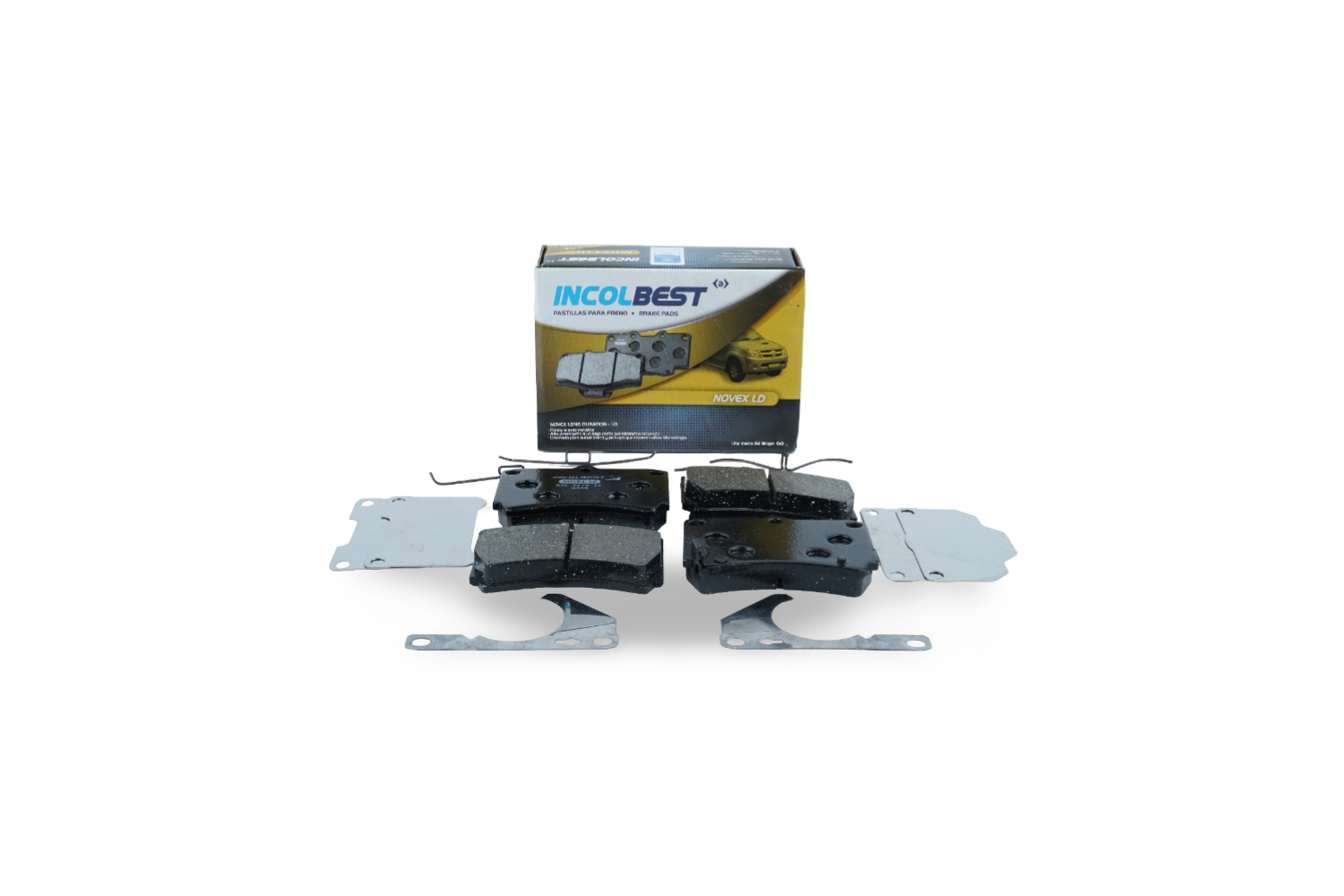 Pastillas de freno ref. 7219 – Delantera – Mazda 323 (HS/NX/Station Wagon) 1986–1999 / Mazda Demio 1.3 2004–2008