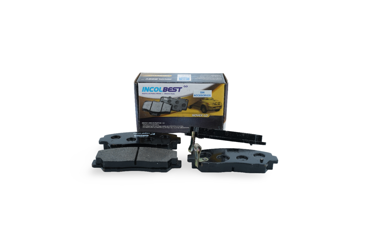 Pastillas de freno ref. 7220 – Delantera – Mazda B-2000 1986–1996 / B-2200 1992–2000 / B-2600 1992–1999