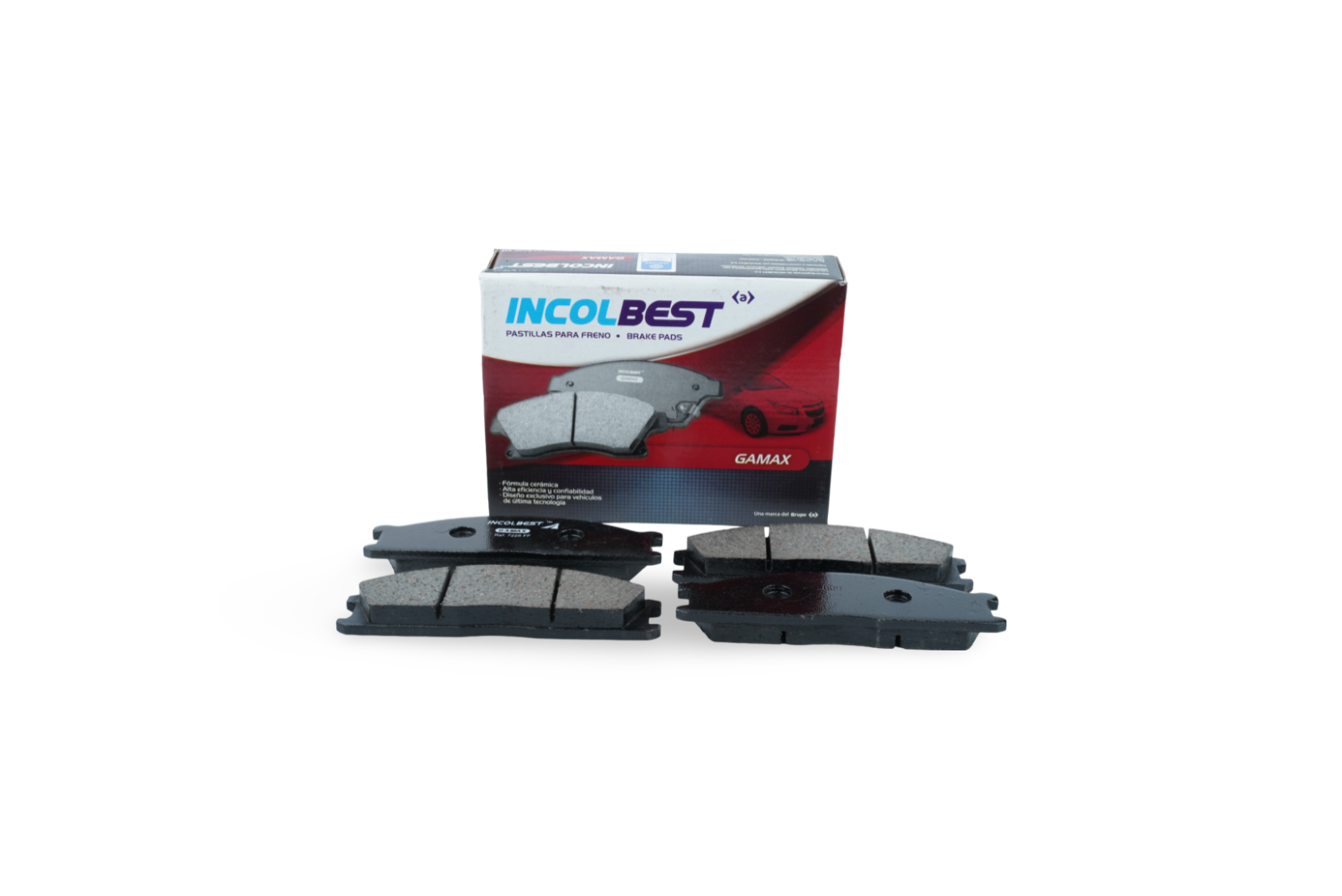 Pastillas de freno ref. 7228 – Delantera – Nissan Frontier 1998–2002 / Pathfinder 1992–1995 / Urvan 1991–2004 / ZNA Rich 2.5 TD 2010–2013