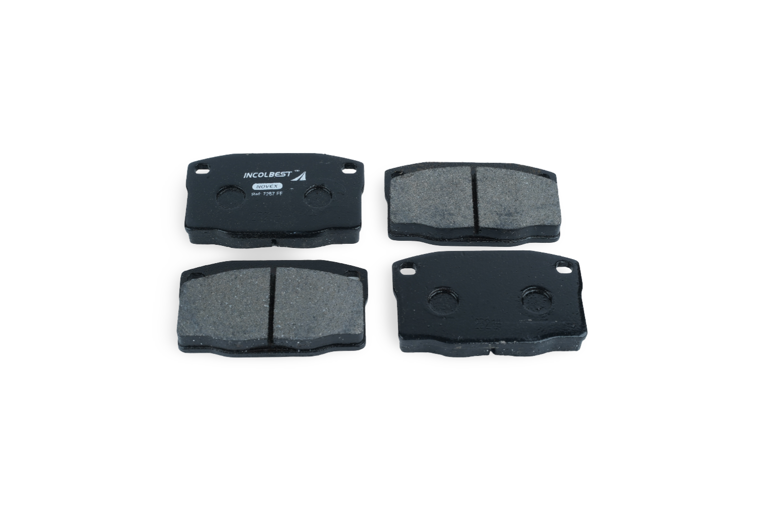 Pastillas de freno ref. 7267 – Delantera – Daewoo Cielo 1995–1999 / Daewoo Espero 1993–1996 / Daewoo Racer 1993–1996