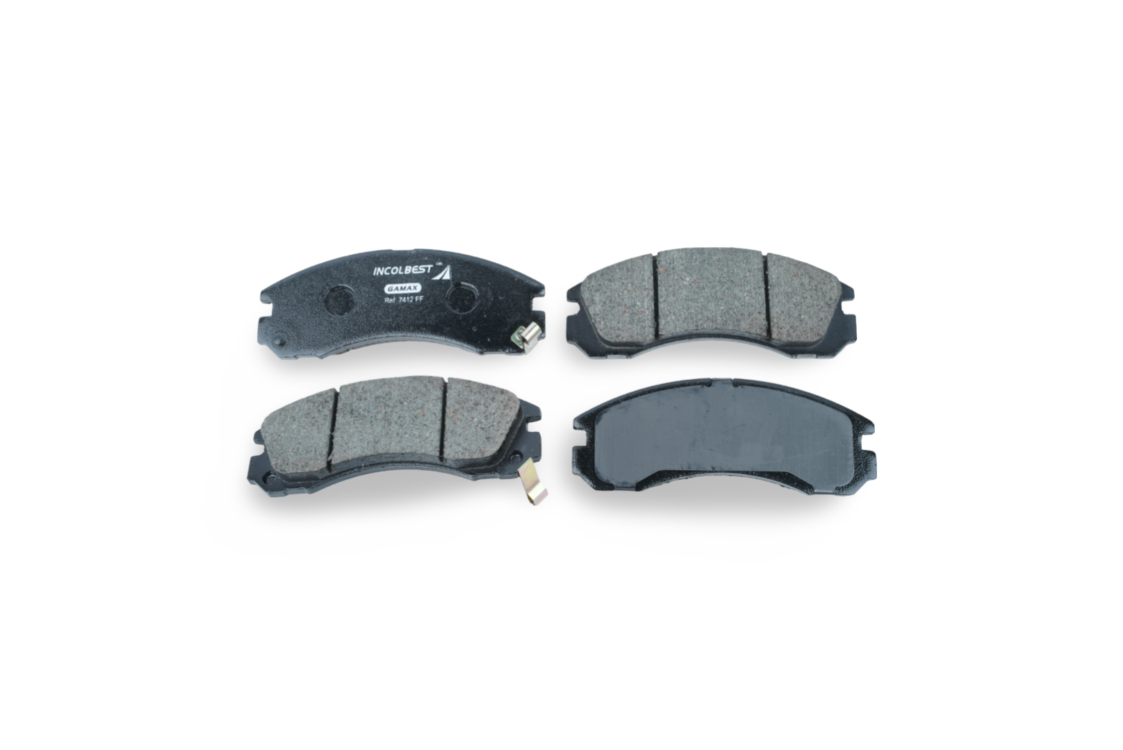 Pastillas de freno ref. 7412 – Delantera – Mitsubishi Galant VI 1996–2004 / Nativa 1996–2004 / Pajero–Montero V13 3.0L 1999–2000