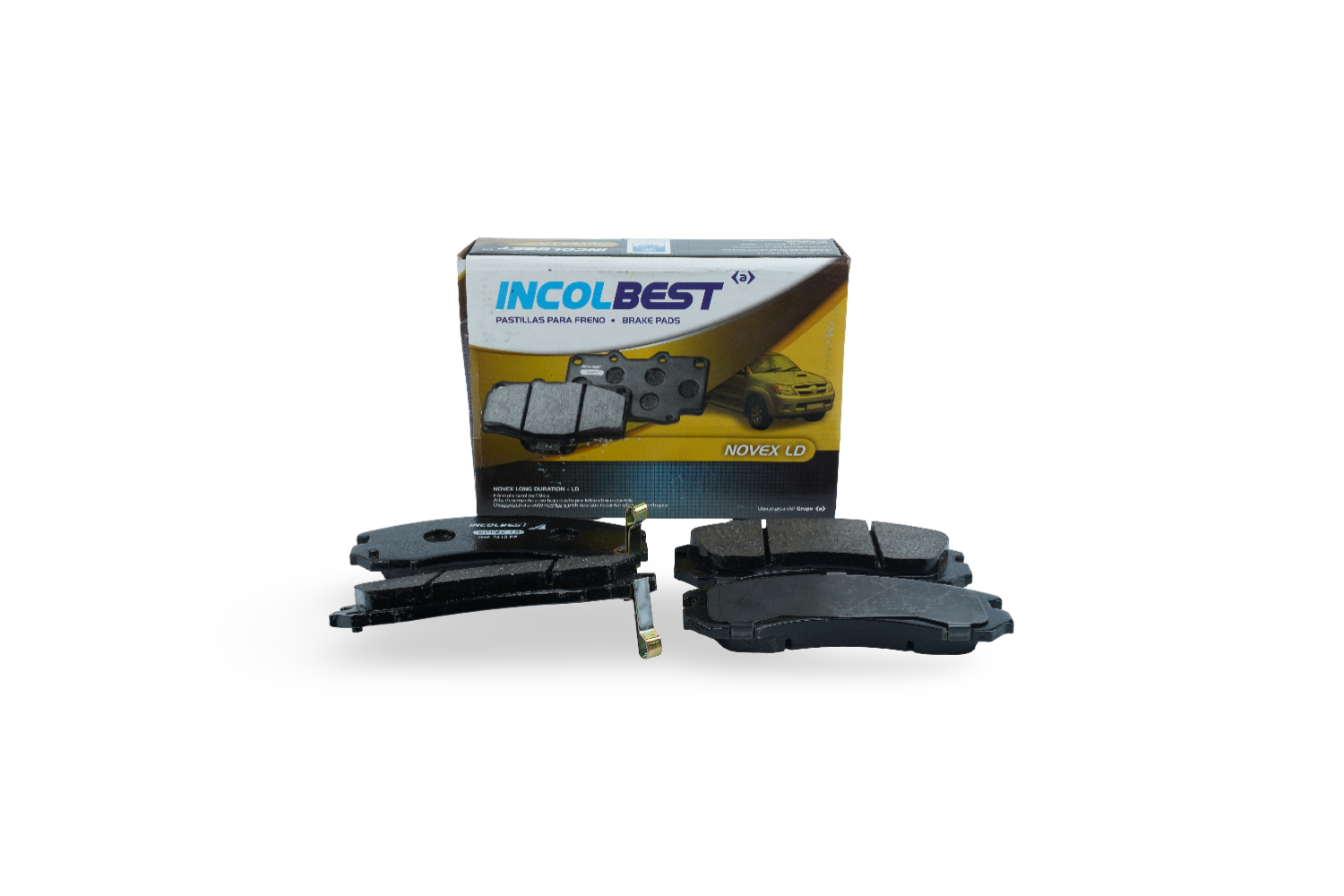 Pastillas de freno ref. 7412 – Delantera – Mitsubishi Galant VI 1996–2004 / Nativa 1996–2004 / Pajero–Montero V13 3.0L 1999–2000