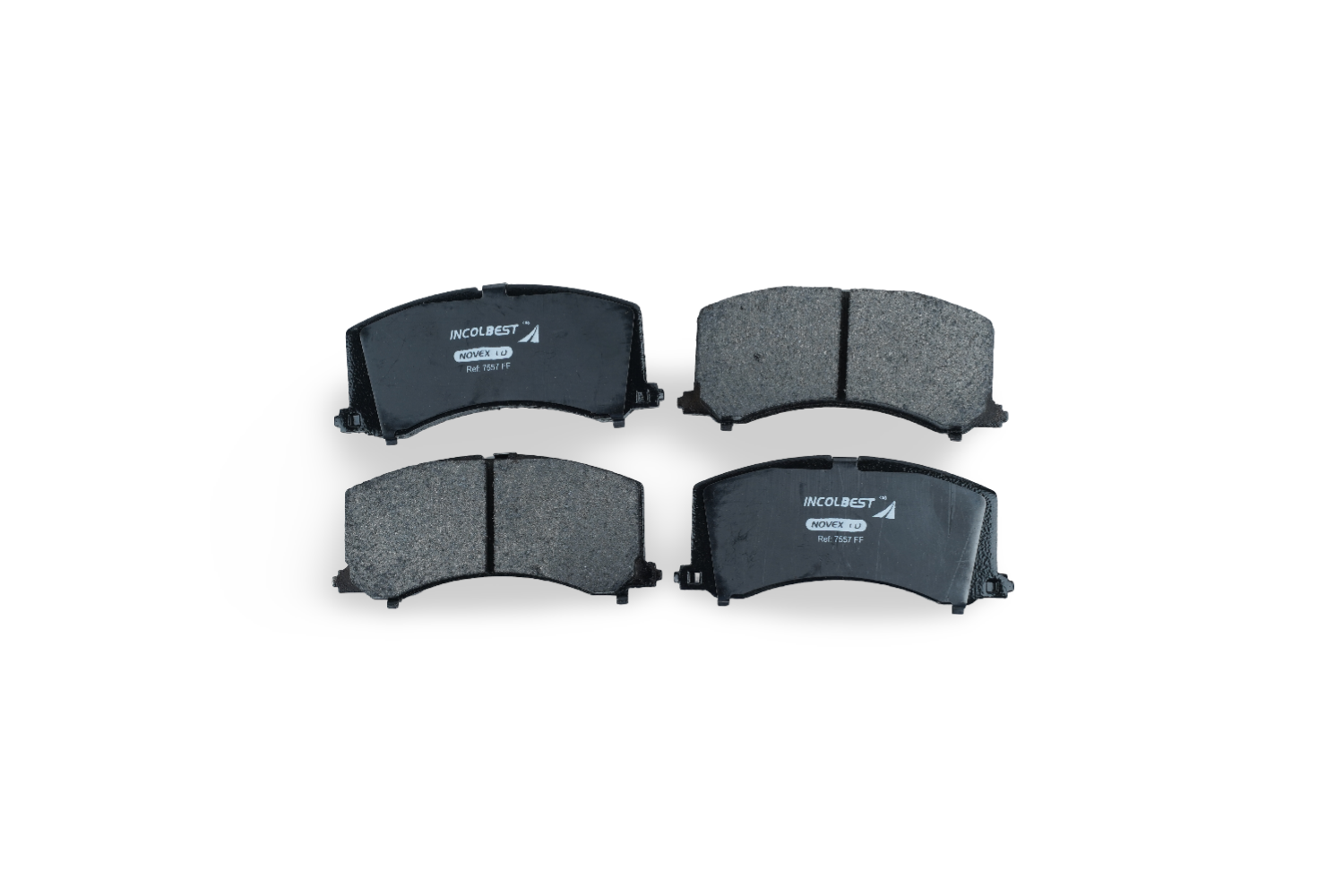 Pastillas de freno ref. 7557 – Delantera – Chevrolet Esteem 1.6 1995–2000 / Chevrolet Esteem 1.3 1996–2003 / Chevrolet Swift 1.0 1993–1996