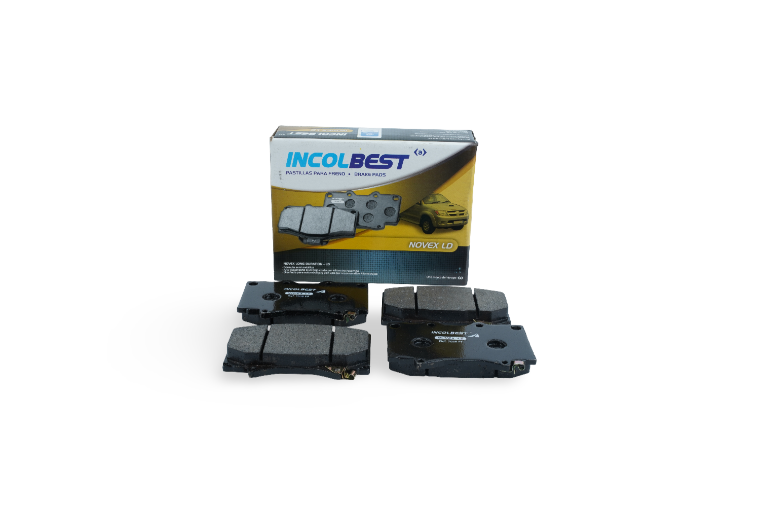 Pastillas de freno ref. 7639 – Aplicaciones delanteras y traseras según modelo – Lexus LX 470 / Toyota Land Cruiser / Toyota Prado