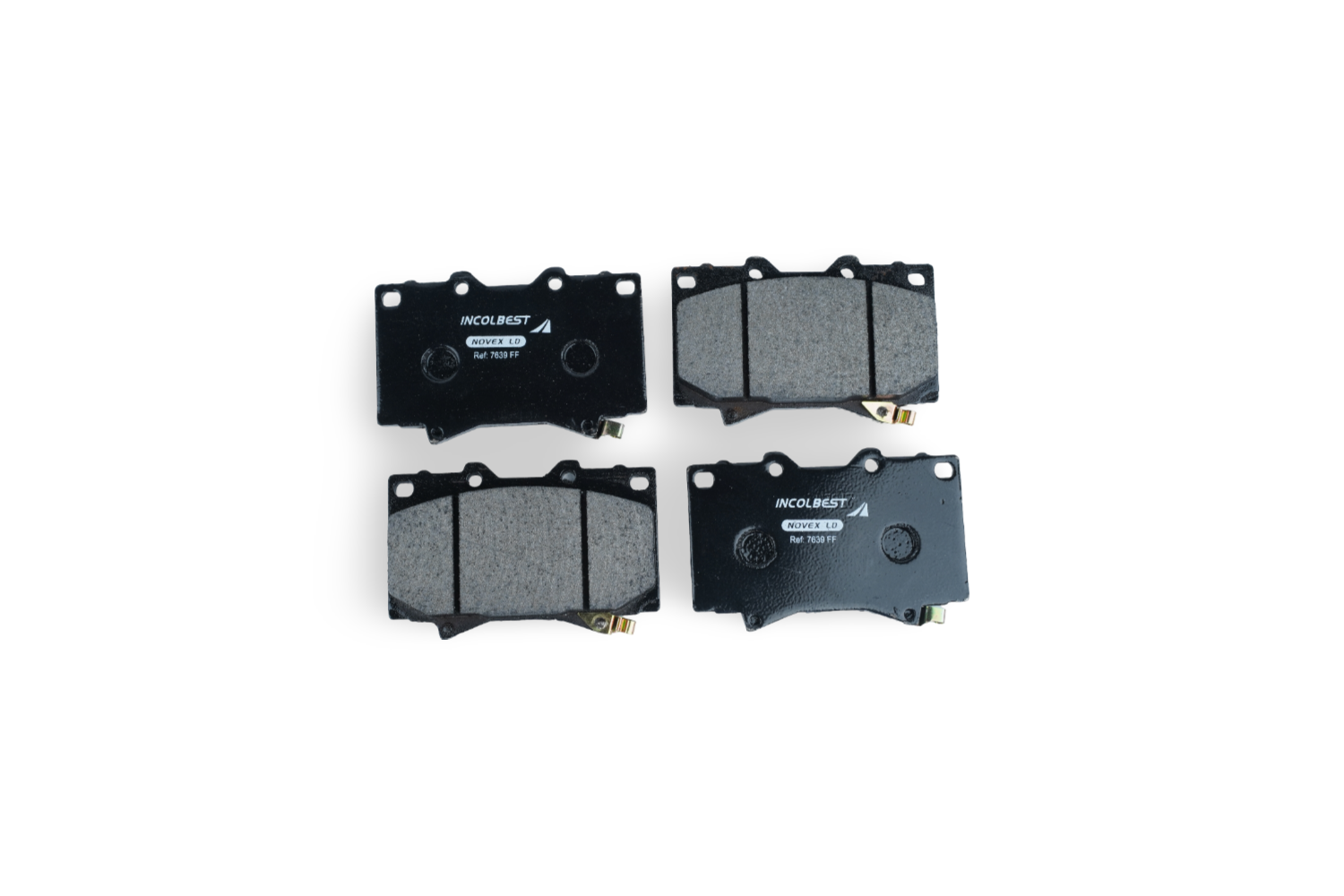 Pastillas de freno ref. 7639 – Aplicaciones delanteras y traseras según modelo – Lexus LX 470 / Toyota Land Cruiser / Toyota Prado