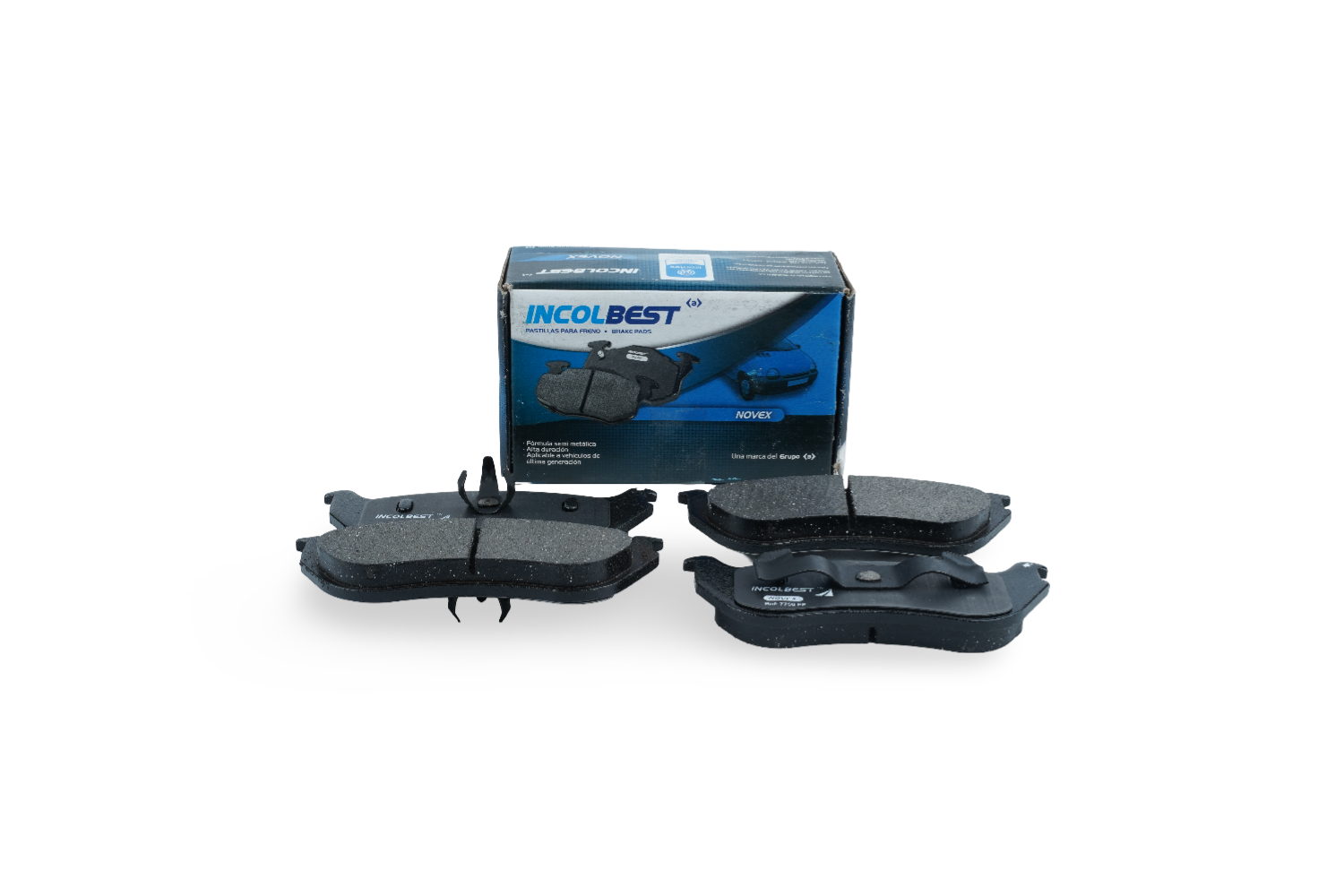 Pastillas de freno ref. 7758 – Aplicaciones delanteras y traseras según modelo – Ford F-150 2003–2016 / Ford Lobo 2003–2016 / Ford Explorer Sport Trac 2002–2005