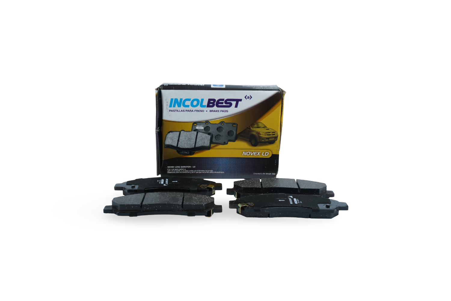 Pastillas de freno ref. 7943 – Delantera – Chevrolet Colorado 2004–2006 / Chevrolet D-Max 2004–2005 / Isuzu i-280 2006–2008 / Isuzu i-350 2006–2008 / Great Wall Haval H3 2.0 2WD 2006–2016 / Haval H5 2.4 2WD 2006–2016 / Wingle 5 2.4 2WD 2007–2016