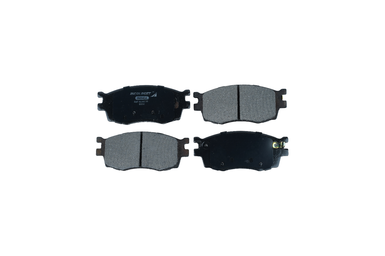 Pastillas de freno ref. 8266 – Delantera – Hyundai Accent Vision/Web II 2006–2011 (1.4 / 1.6)