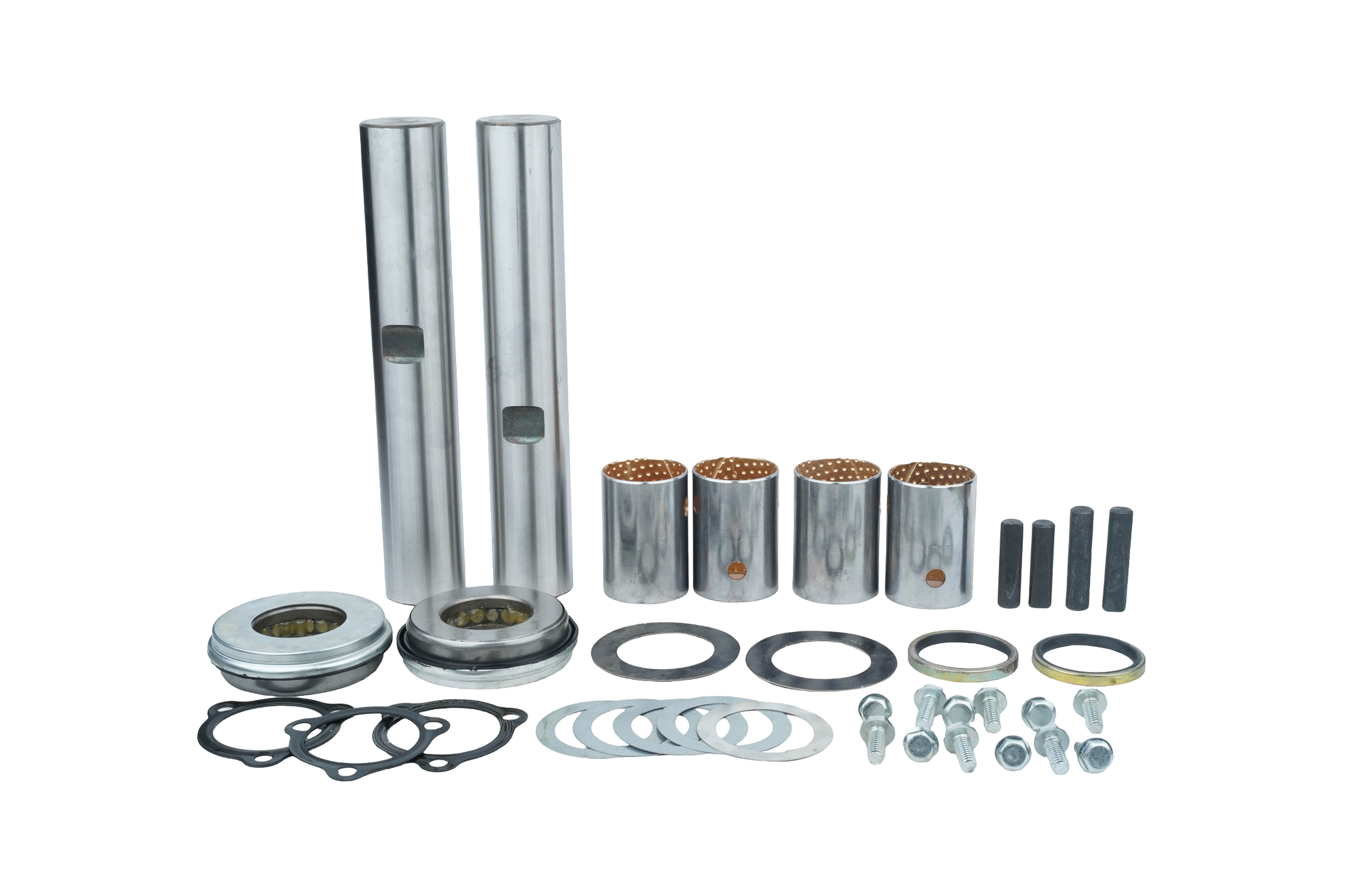 King Pin Set JSR KB-534-B – 264 mm | Ø 45.5 mm | 2 orificios